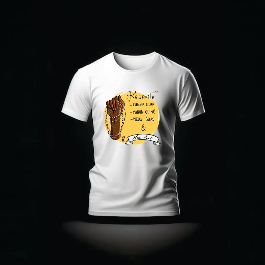 Camiseta Rezinha — Umbanda — Rei 7 da Lira